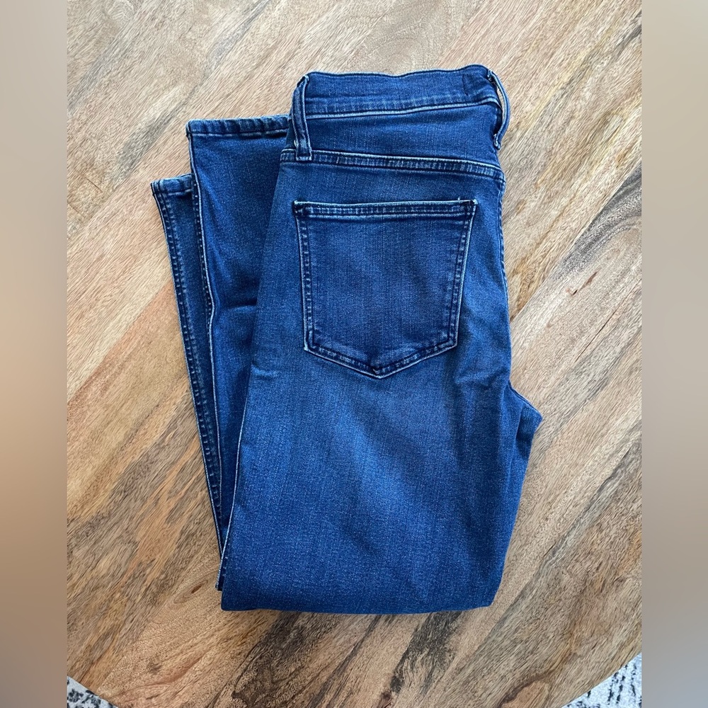 Madewell Women's Straight Leg Jeans - Dark Blue